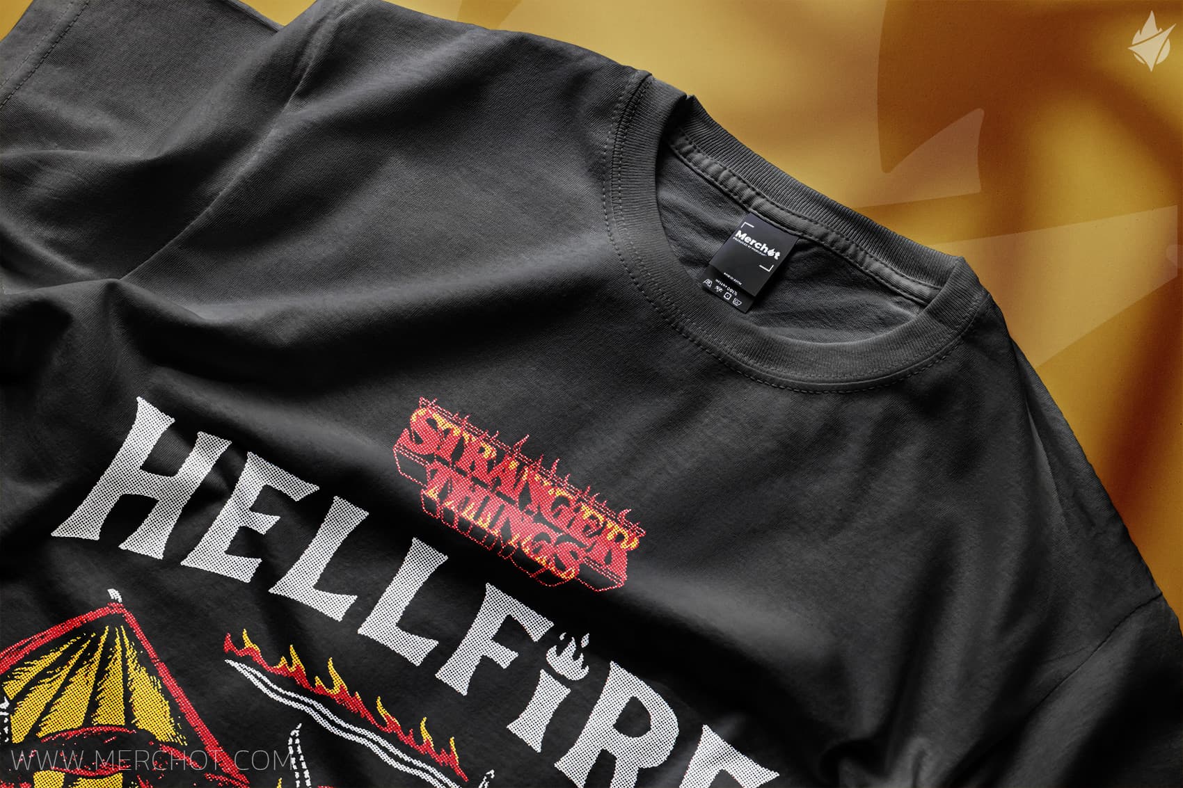 تیشرت استرنجر ثینگز - Hellfire