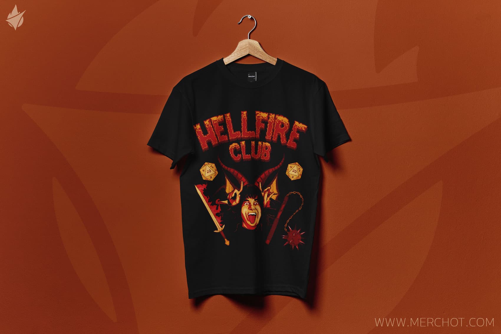 تیشرت استرنجر ثینگز - Hellfire Club