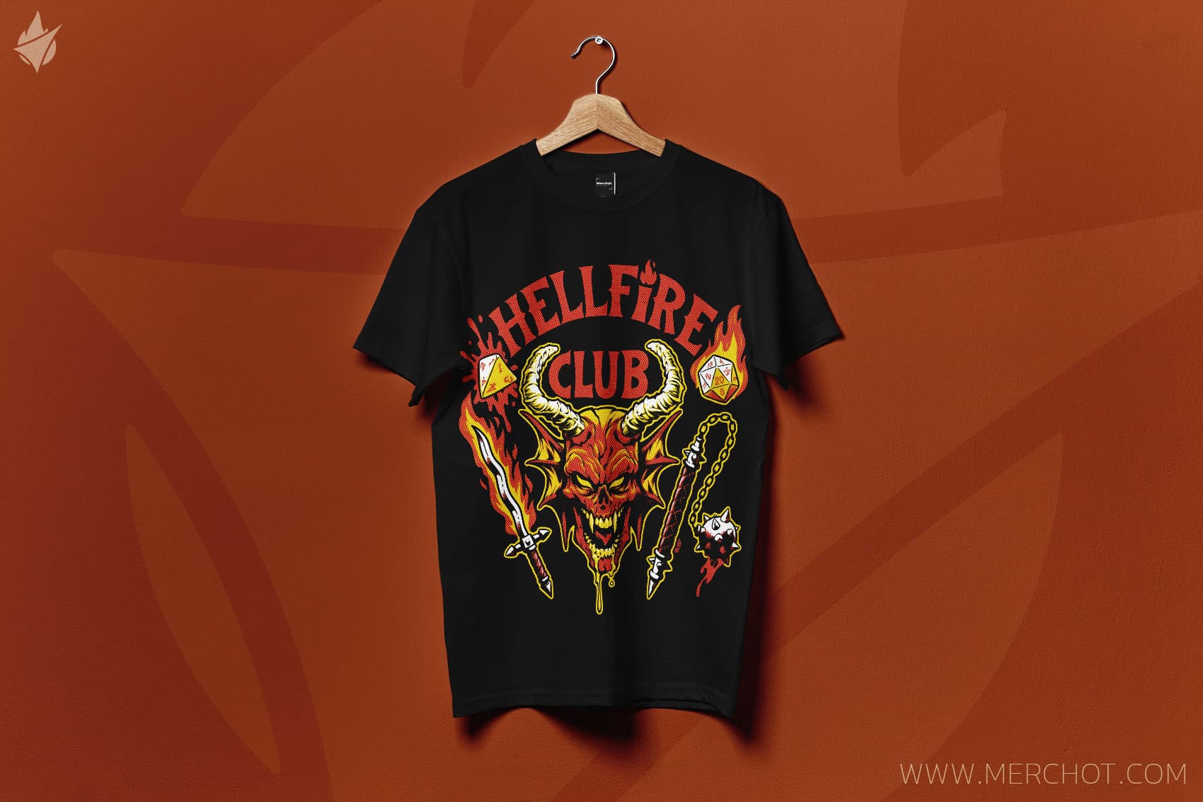 تیشرت استرنجر ثینگز - Hellfire Club