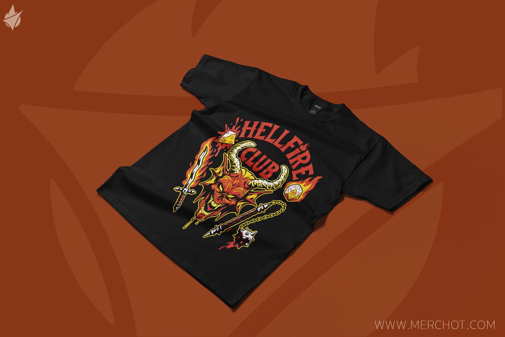 تیشرت استرنجر ثینگز - Hellfire Club