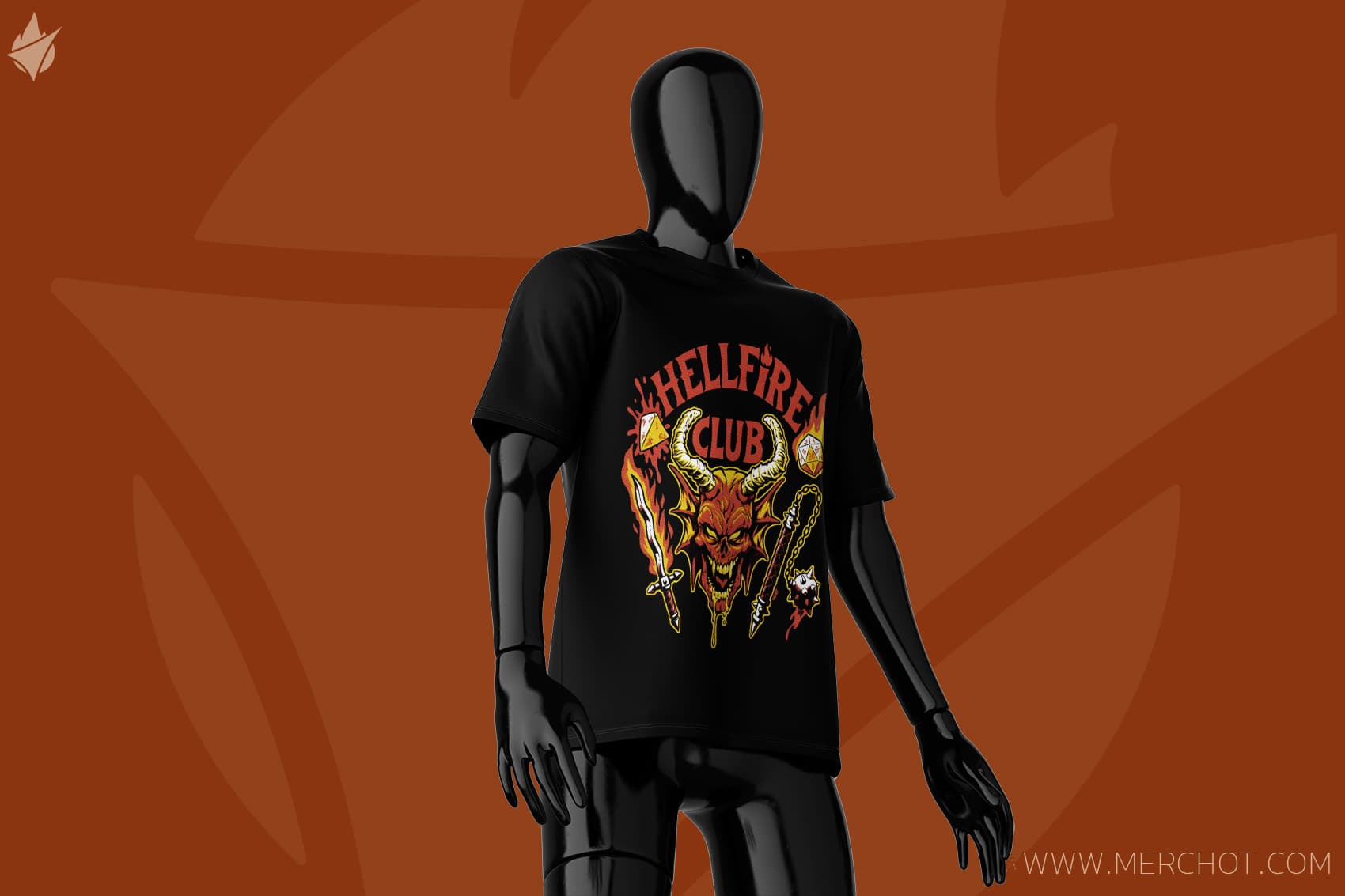 تیشرت استرنجر ثینگز - Hellfire Club