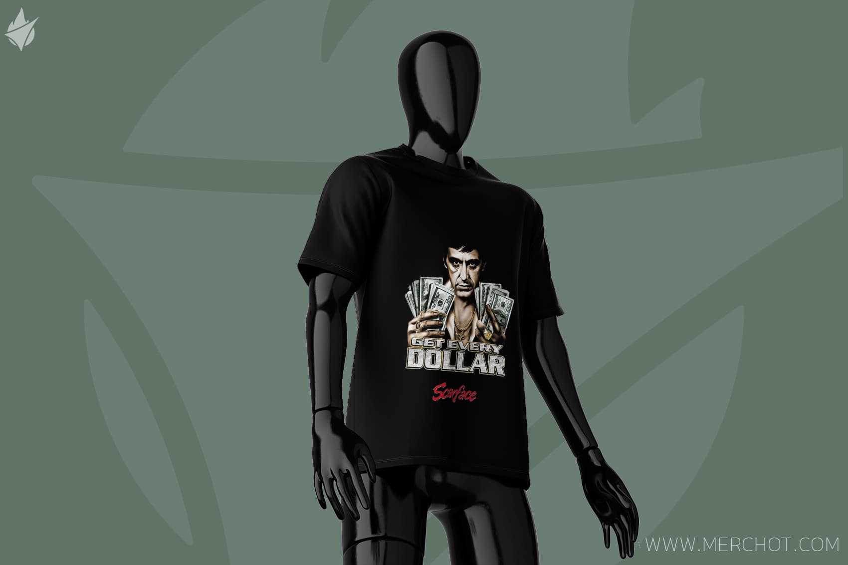 تیشرت Scarface - Get Every Dollar