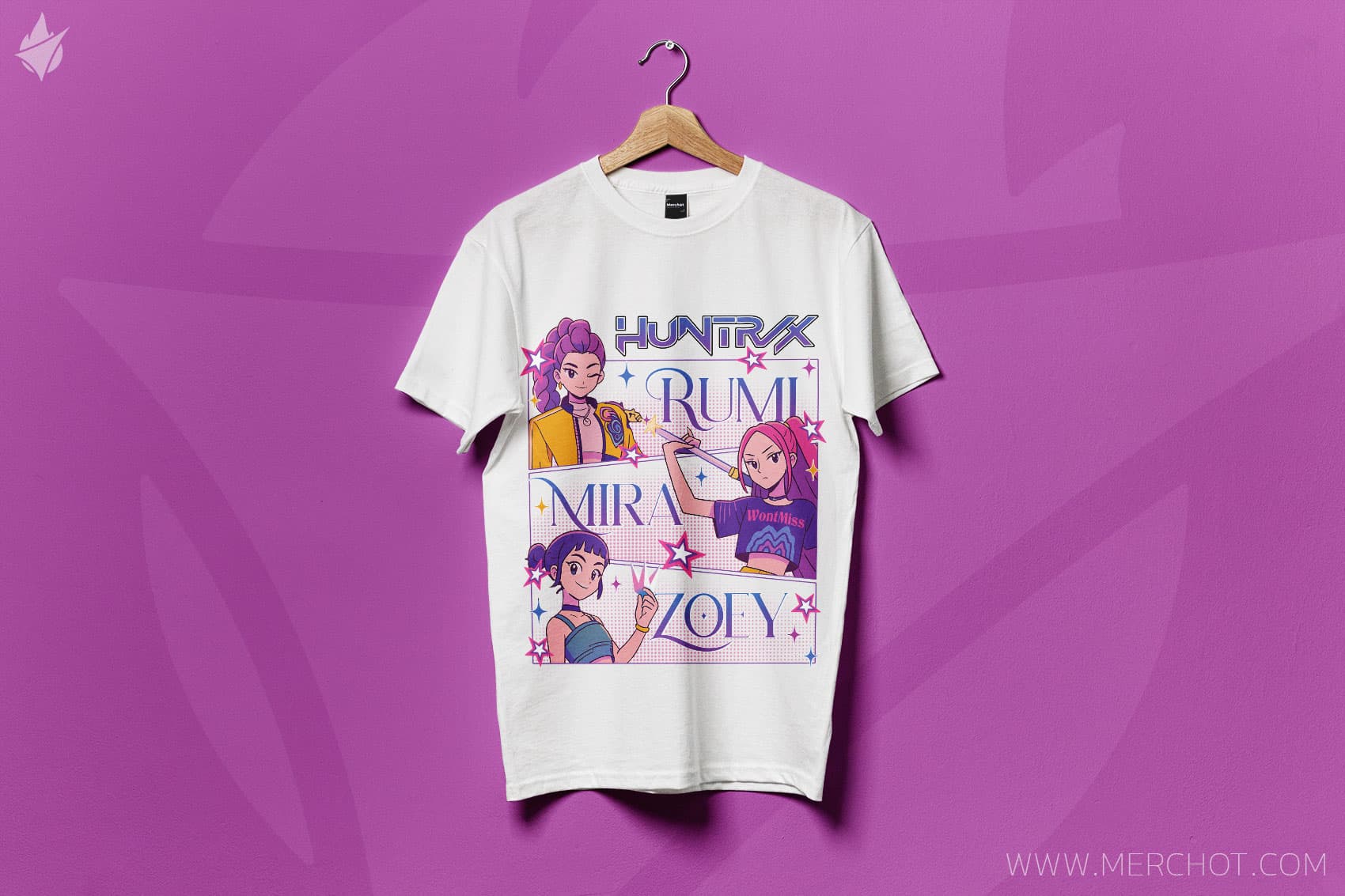 تیشرت Huntrix - ورژن شش