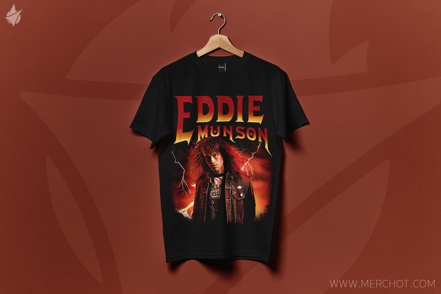 تیشرت استرنجر ثینگز - Eddie Munson