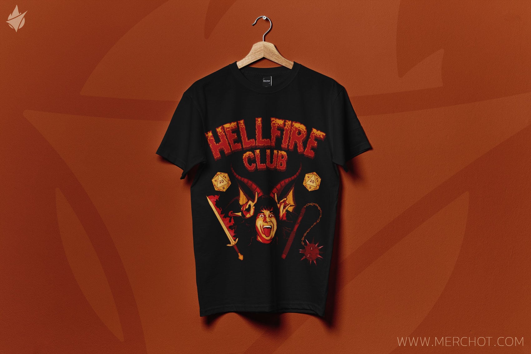 تیشرت استرنجر ثینگز - Hellfire Club
