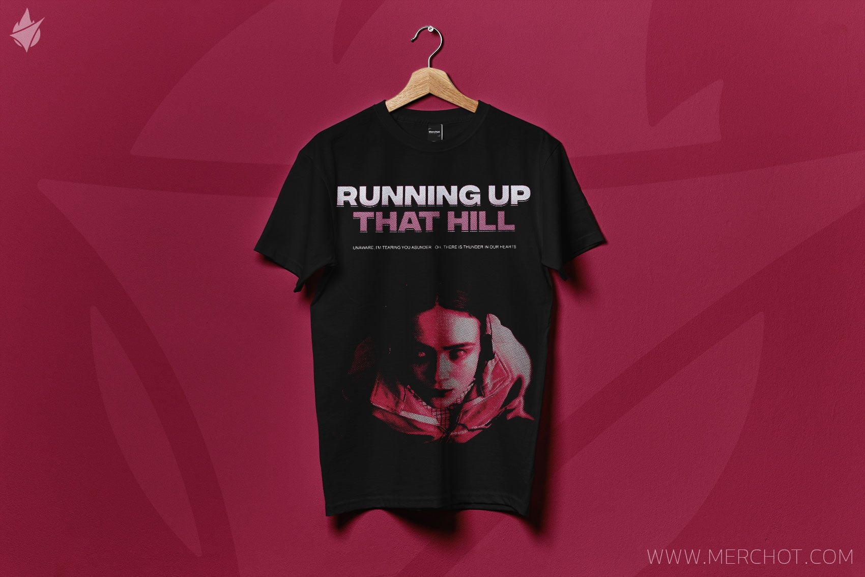 تیشرت استرنجر ثینگز - Running up that hill